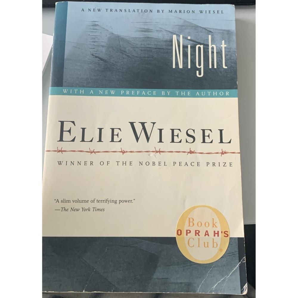 2006 NIGHT Paperback Book by ELIE WIESEL 1st‎ Ed. RH